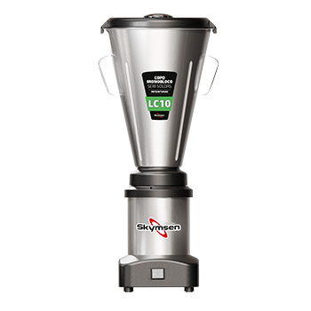 Liquidificador comercial inox, copo monobloco inox lc10 skymsen